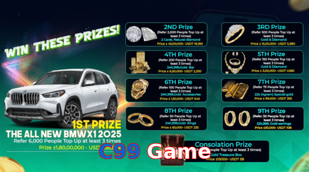 C99 Game game app for Pakistan players