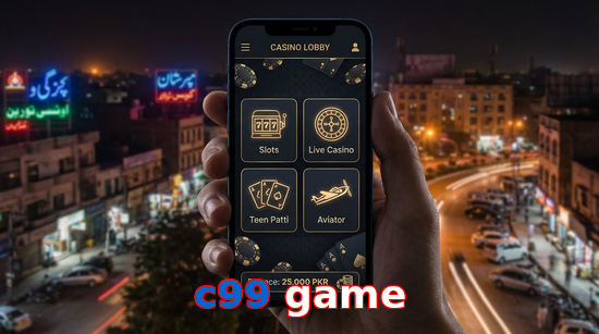 Main screen of C99 Game app page for PK players