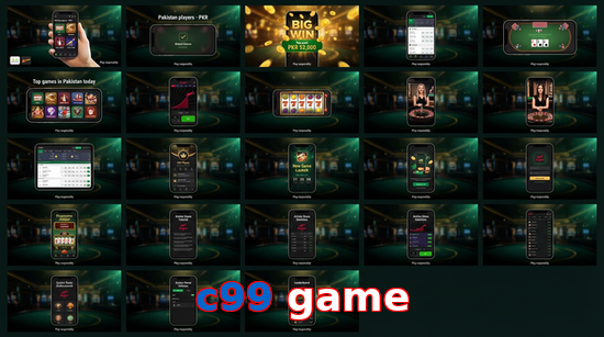 Main screen of C99 Game bet page for PK players
