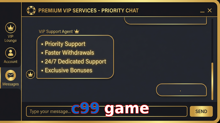 Payment and PKR controls in C99 Game